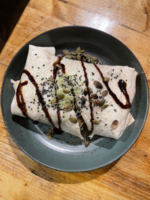 Tofu wrap  at Feel Green in Split