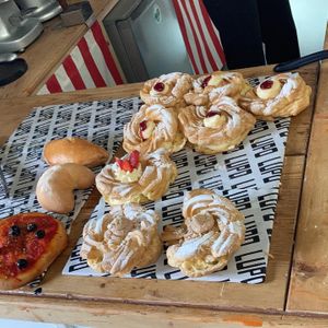 Amazing Italian breakfast with two vegan options at Lupo Caffe Italiano in Manchester