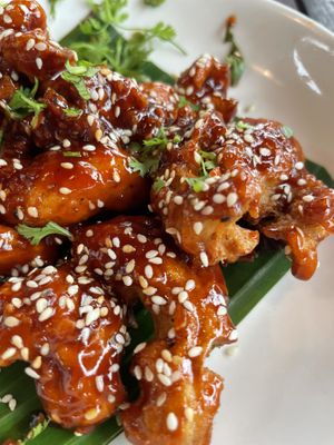 Orange tofu   at Peanuts in Hoi An