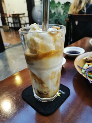 coconut coffee #Veganuary at Peanuts in Hoi An