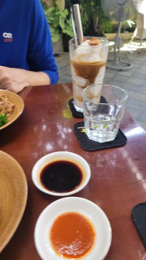 The best coconut coffee at Peanuts in Hoi An