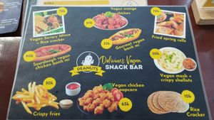 Menu in pictures. at Peanuts in Hoi An