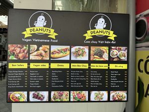 Menü  at Peanuts in Hoi An