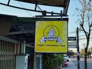Sign at Peanuts in Hoi An