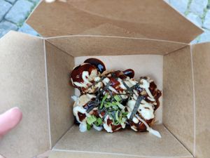 Takoyaki at Také in Ghent