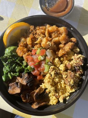 Rosie’s grits bowl  at Gregory's Atlanta in Marietta