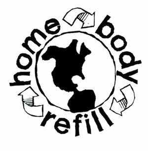 Their logo 
 at homebody refill  in Sebastopol