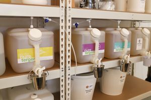 The refill station at homebody refill  in Sebastopol