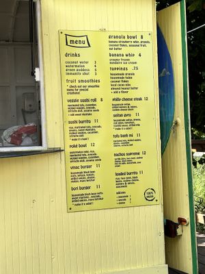 Menu   at Moksha in Rincon