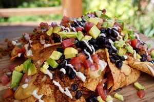 Nachos   at Moksha in Rincon