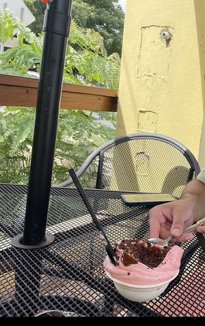 Ice cream 🍨  at Moksha in Rincon