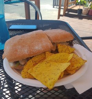 Philly cheesesteak  at Moksha in Rincon