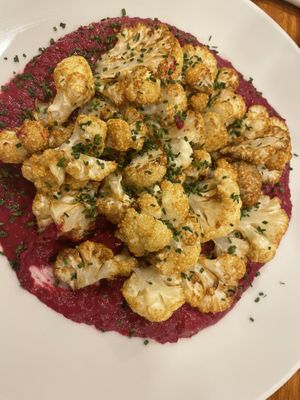 Cauliflower   at Orburu Taberna in San Sebastian