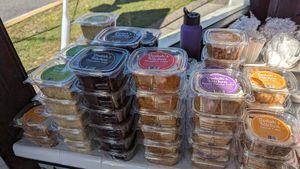 Lots of cake options at Dodah's Kitchen - Mount Rainier in Mount Rainier