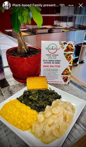 Soulfood Saturdays at Meals that Heal in Jackson
