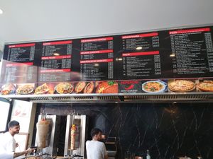 Menu at Peperoni in Goerlitz