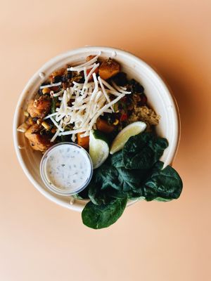 Hot Bowls at Alua's Thrive Bar in Mount Shasta