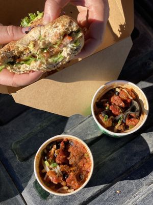 To Go Tasty Tailgating at Alua's Thrive Bar in Mount Shasta