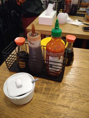 sauces~ at Oh My Pho in Warsaw