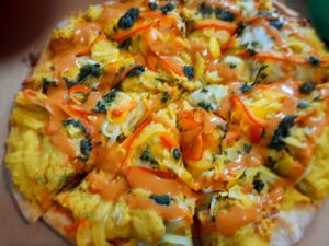 Hummus Harissa at Vegan Pizzeria in San Juan