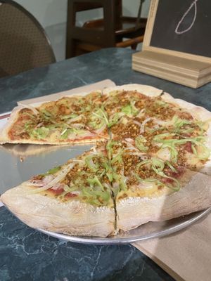   at Vegan Pizzeria in San Juan