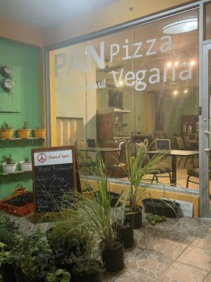   at Vegan Pizzeria in San Juan