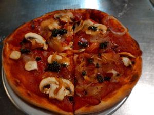  at Vegan Pizzeria in San Juan