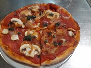  at Vegan Pizzeria in San Juan