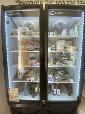 Great selection of Vegan meats, Vegan cheese, Kombucha & much more  at Diosa Vegana in Playa Del Carmen