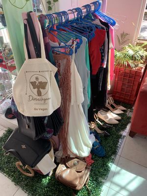 Some clothes  #Veganuary at Diosa Vegana in Playa Del Carmen