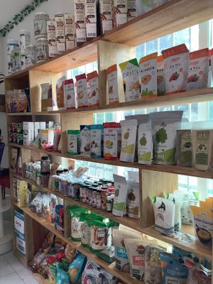 Al types of súper foods #Veganuary at Diosa Vegana in Playa Del Carmen