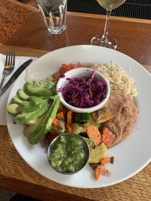 Chimi Bowl! at Clear Creek Cidery & Eatery in Idaho Springs