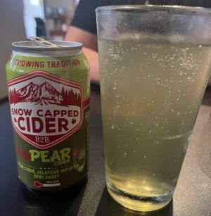 I wanted something with a kick and our waiter recommended this- it had zero kick.   at Clear Creek Cidery & Eatery in Idaho Springs