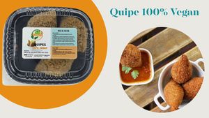 Our products at Yosoy Vegetariano in Santo Domingo