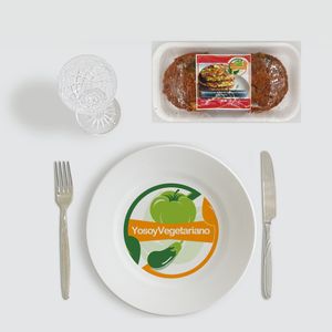 Our products at Yosoy Vegetariano in Santo Domingo