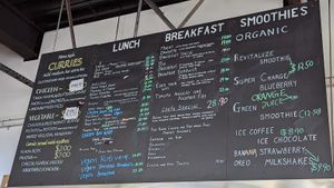  at The Apron Cafe in Christchurch