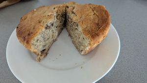 Muffin at The Apron Cafe in Christchurch