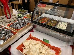 Buffet - mostly vegan at Shayona Restaurant in North West London