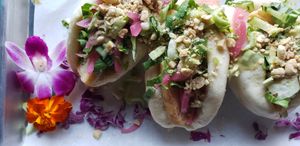 Tofu Bao Buns at Rapa Nui Tiki in Bend