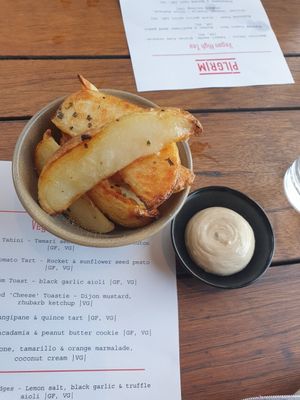 Wedges need to be more crispy at Pilgrim Bar in Melbourne