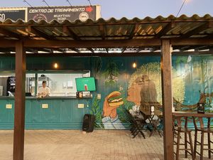 Container of Vegan Joy  at Kairú in Florianopolis