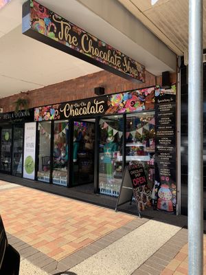 Storefront  at Cha Cha Chocolate in Bundaberg