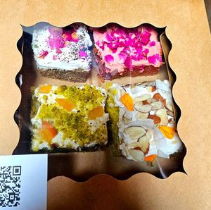 The most beautiful cakes ever at Shru's Kitchen  in San Mateo