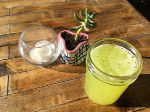 Agua de día at Seta Rosa in Ensenada