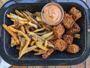 Tofish and chips at Seta Rosa in Ensenada
