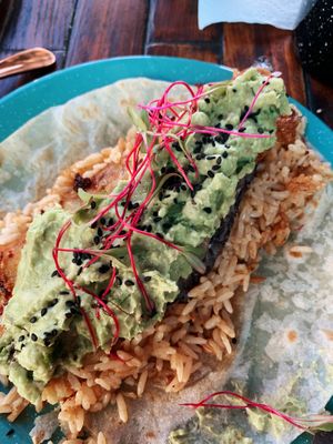 Burrito  at Seta Rosa in Ensenada