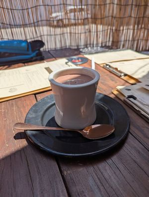 Hot chocolate at Seta Rosa in Ensenada