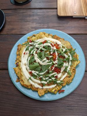 Frittata at Seta Rosa in Ensenada