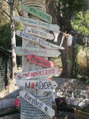  at Banova Villa Beach Bar in Rab