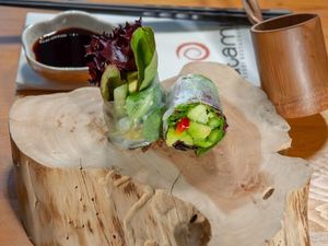 Vegan at Atami Sushi in Vejle